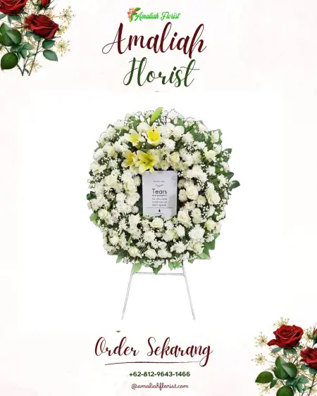 Krans Bunga Duka Karang